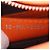 Dior Orange Medium Lambskin Cannage Lady Dior Arancione - vista 5