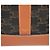 Céline Borsa a secchiello Celine Small Triomphe in tela rivestita marrone Marrone scuro - vista 5