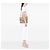 Borsa LOEWE Gate Small in pelle beige con manico superiore - vista 7