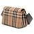 Burberry Beige House Check Canvas Hackberry Crossbody - vista 2