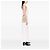 Céline Celine Bolso Satchel Vertical Mini Triomphe de lona revestida blanca Blanco Crudo - vista 6