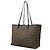 Fendi Brown Zucchino Canvas Tote Braun Dunkelbraun - Ansicht 2