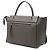 Belt Bag Céline Celine Mini Gürteltasche aus gegräubtem Kalbsleder Grau Braun Anthrazitgrau - Ansicht 2