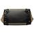 Céline Celine Mini Luggage Tote in pelle di vitello tricolore e camoscio marrone Cachi - vista 3