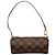 Louis Vuitton Brown Damier Ebene Papillon Pochette Marrone