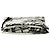 Balenciaga White Small Lambskin Graffiti Explorer Crossbody Bianco - vista 3