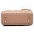 Dior Mini Lady Dior in pelle di agnello Cannage marrone Carne - vista 3