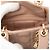 Dior Mini Lady Dior in pelle di agnello Cannage marrone Carne - vista 5