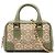 Borsa Amazona LOEWE Nano in jacquard Anagram verde e pelle di vitello