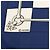 Hermès Blue Cliquetis Seidentuch 90 Blau Dunkelblau - Ansicht 3