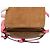 Borsa a tracolla Mini Gate in pelle rosa LOEWE - vista 4