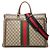 Borsetta Gucci Beige GG Supreme Ophidia Web