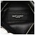 Saint Laurent Sid Flat Crossbody in pelle di agnello nera invecchiata Nero - vista 5