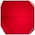 Hermès Red Toile Bain Yachting Flat Pouch PM Rosso - vista 4