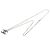Collana Chanel Logo CC in smalto e ottone argentato