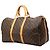 Louis Vuitton Brown Monogram Keepall Bandouliere 50 Marrone - vista 2