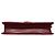 Borsa a tracolla Fendi in pelle Bordeaux Bordò - vista 3