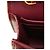 Borsa a tracolla Fendi in pelle Bordeaux Bordò - vista 6