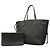 Borsa Tote Louis Vuitton Monogram Empreinte Neverfull MM Nero