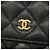 Portafoglio a spalla con catena Chanel Matelassé Nero - vista 11