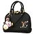 Borsa Louis Vuitton Alma BB in pelle Epi Nero