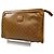 Triomphe Céline Pouch in pelle marrone monogram Celine