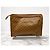 Triomphe Céline Pouch in pelle marrone monogram Celine - vista 2