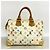 Borsa Louis Vuitton Monogram Multicolor Speedy 30 M92643 Blanc Bianco - vista 12