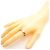 Bague Mini Love Cartier en or blanc 18K - vue 6