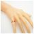 Anello Mini Love Cartier in oro rosa 18K - vista 6