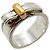 Ring Anello Hermès Artemis Oro Giallo e Argento