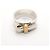Ring Anello Hermès Artemis Oro Giallo e Argento - vista 3