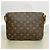 Borsa a tracolla Louis Vuitton Monogram Musette Tango Marrone - vista 10