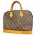 Borsa a mano Louis Vuitton Alma Monogram Marrone