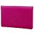 Hermès Tarjetero Hermes Calvi Rose Purple Púrpura
