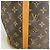 Borsa Tote Louis Vuitton Monogram Bucket GM Marrone - vista 11