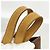 Borsa Louis Vuitton Vernis Lead PM M91146 in Bronze Bronzo - vista 8