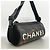 Borsa a tracolla Chanel Sport in gomma Nero - vista 2
