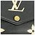 Louis Vuitton Monogram Empreinte Bicolor Portefeuille Sarah Long Wallet Nero Beige - vista 7