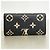 Louis Vuitton Monogram Empreinte Bicolor Portefeuille Sarah Long Wallet Nero Beige - vista 9