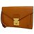 Borsa a pochette Louis Vuitton in pelle Epi D'oro