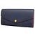 Louis Vuitton Monogram Empreinte Portefeuille Sarah Long Wallet Rosso