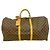 Louis Vuitton Boston Monogram Keepall 60 Marrom