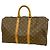 Borsa Louis Vuitton Boston Monogram Keepall 45 Marrone