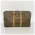 Borsa Louis Vuitton Boston Monogram Keepall 45 Marrone - vista 11