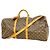 Borsa Boston Louis Vuitton Marrone