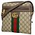 Borsa a tracolla Gucci Ophidia 547926 Marrone Beige