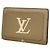 Portafoglio Louis Vuitton Monogram Empreinte Bicolor Grigio Crudo