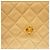 Bolsa de Ombro Chanel Mini Matelassé com Corrente Bege - vista 11