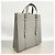 Sac cabas Gucci en cuir gris Marron - vue 2